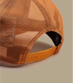 NEW ERA Trucker Tonal Mesh NY Papaya -New Era trucker tonal mesh ny papaya 3